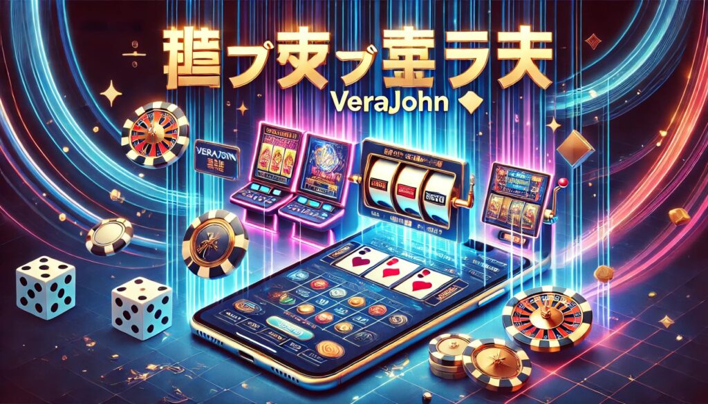 VeraJohnオンラインカジノのモバイルゲーム